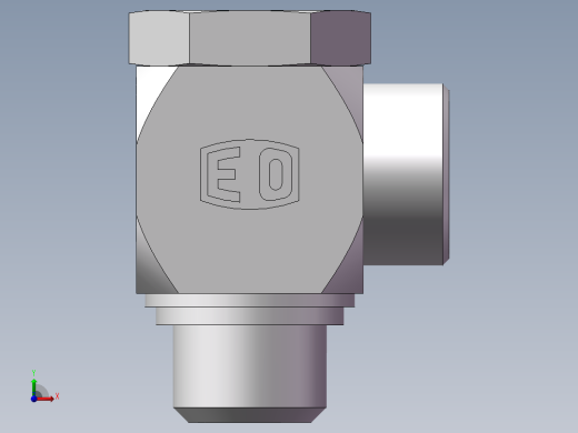 铰接式90度接头、1CI-26-22前视缩略图