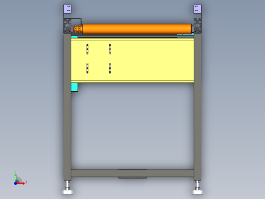 动力滚筒输送线前视缩略图