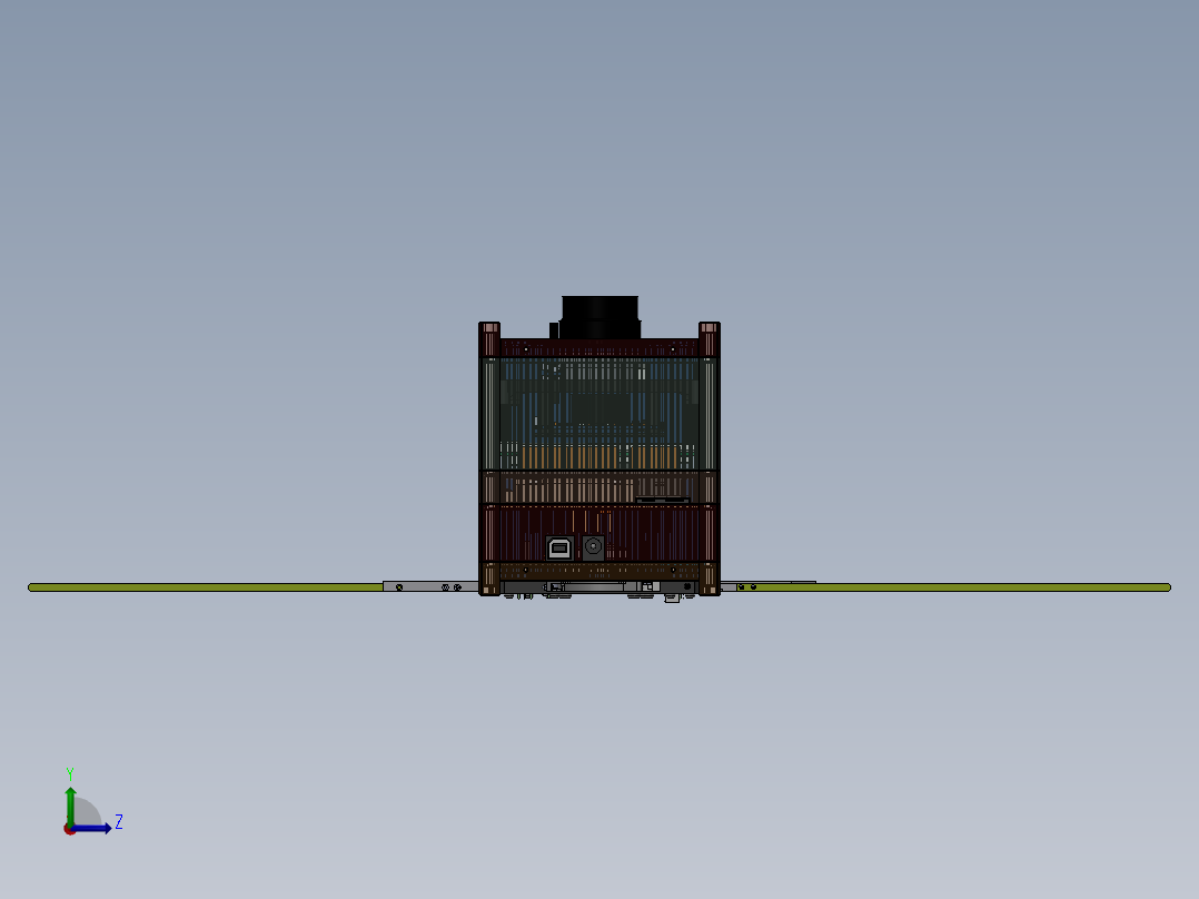 卫星、空间站(59)左视图