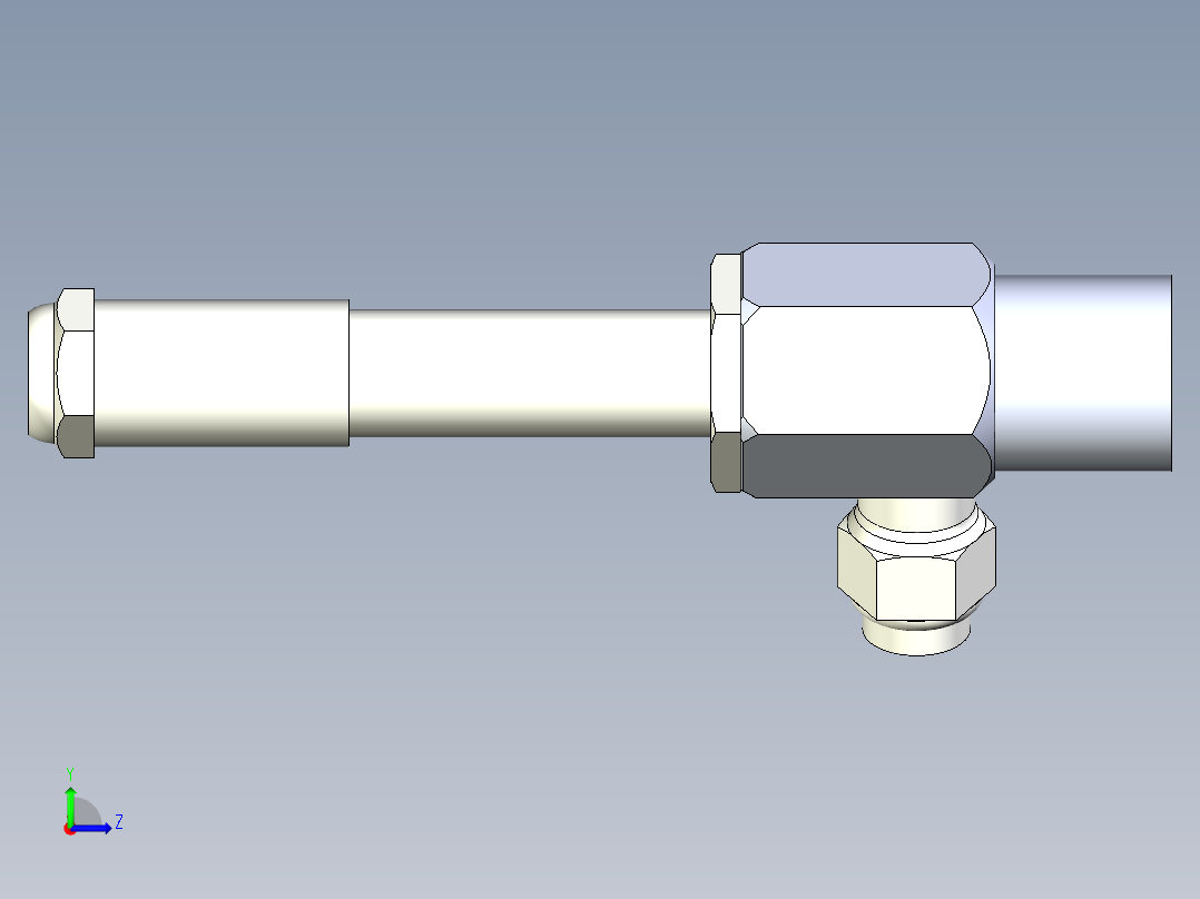 sw涡流管左视图