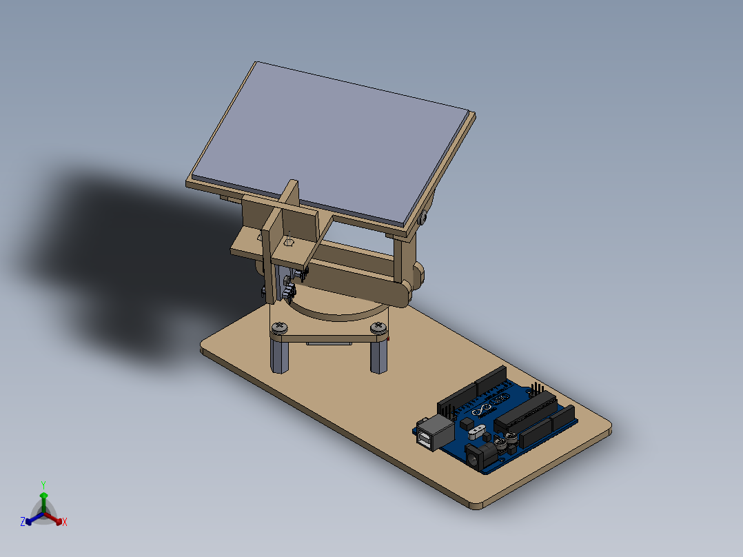 太阳能(14)正等轴测图
