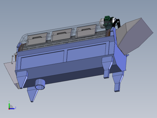 谷物洗涤机左视缩略图