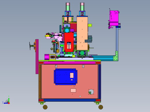 伺服控变绕线机右视缩略图