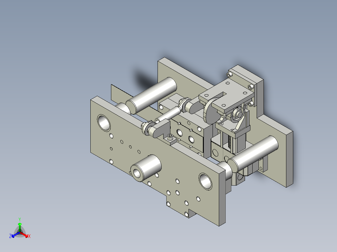 电线外保护铝管级进模具