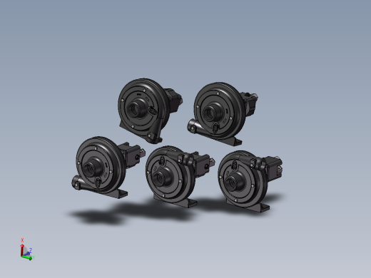 5款PRO5 125液压泵模型