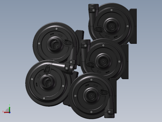 5款PRO5 125液压泵模型后视缩略图