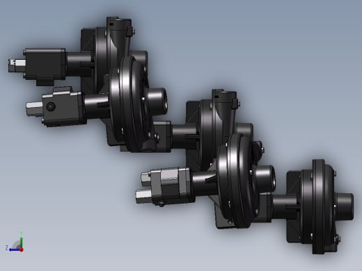 5款PRO5 125液压泵模型右视缩略图