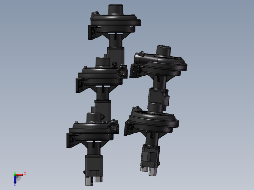 5款PRO5 125液压泵模型俯视缩略图