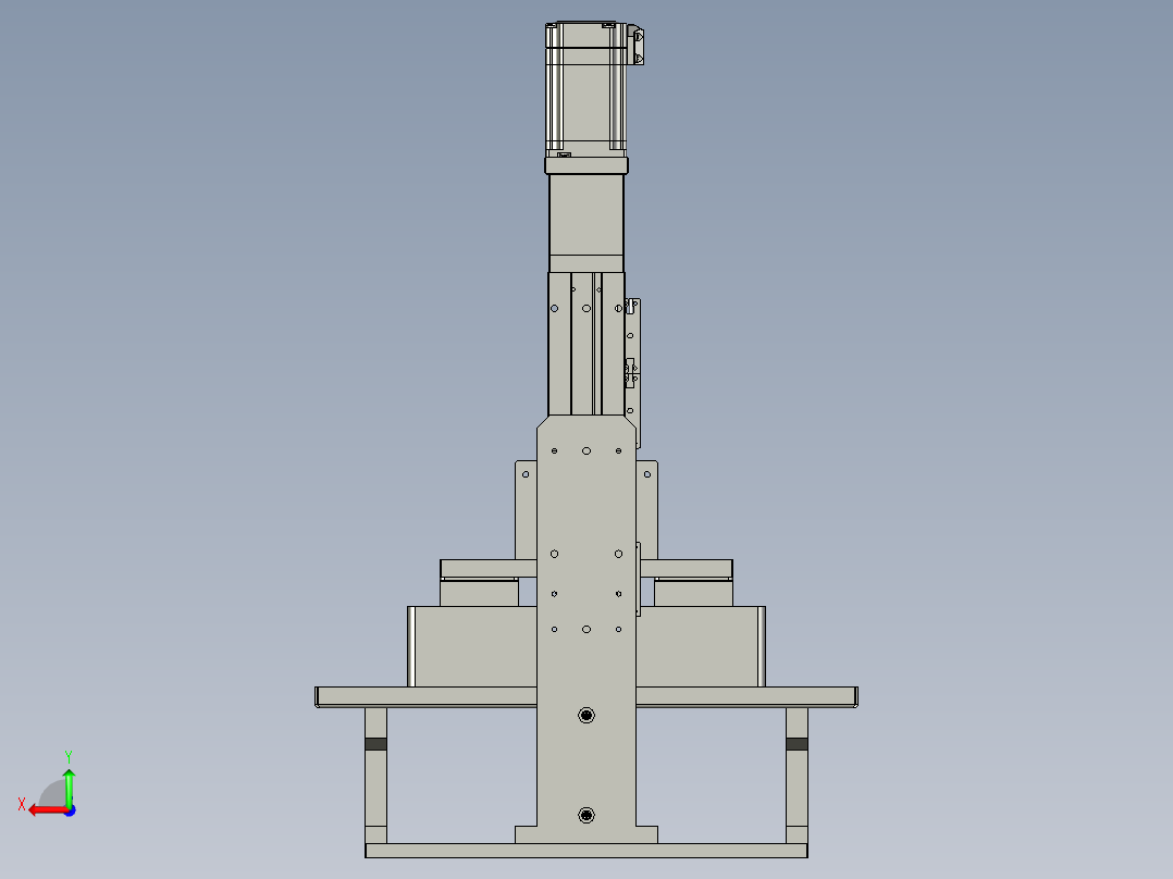 侵松香治具定位组件-001后视图
