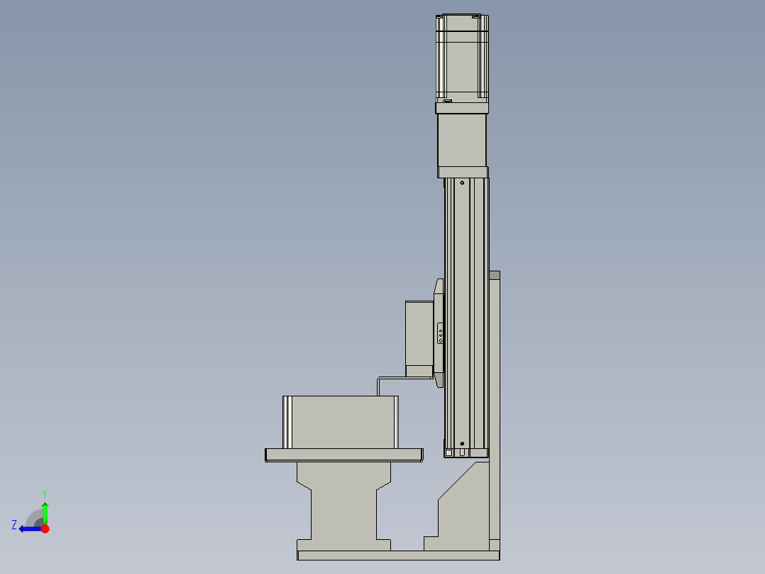 侵松香治具定位组件-001右视图