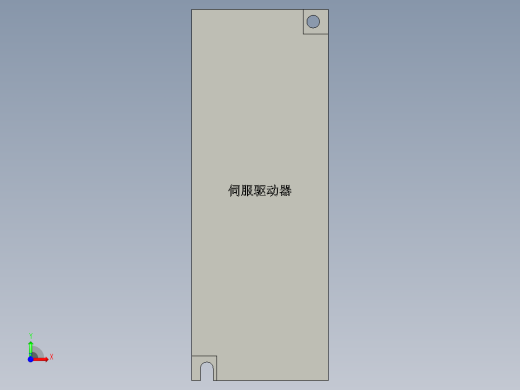 CR01-MBDLN25SE松下伺服驱动器前视缩略图