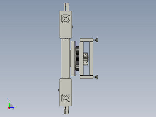 双轴焊接变位机左视缩略图