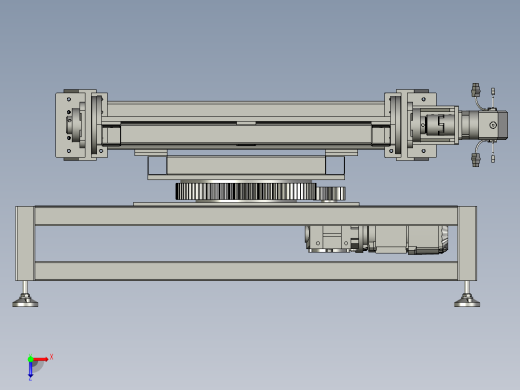 双轴焊接变位机俯视缩略图