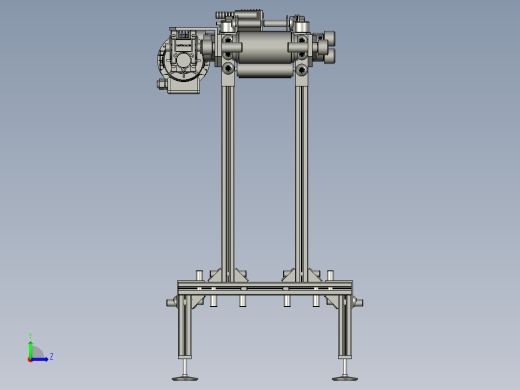 5米小型皮带线左视缩略图