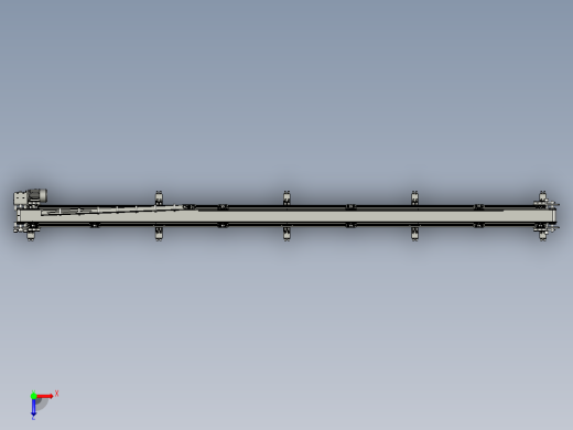 5米小型皮带线俯视缩略图