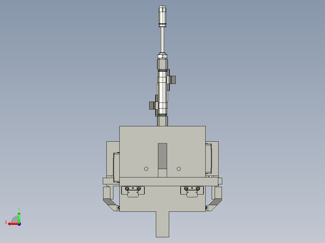 下料搬运抓手组件A后视图