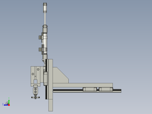 下料搬运抓手组件A右视缩略图