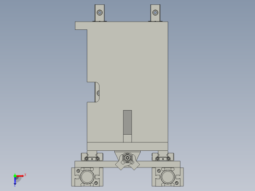 下料搬运抓手组件A俯视缩略图