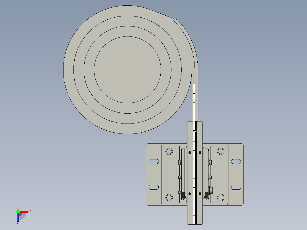 JALD23-4-叶片供料-Z-01俯视图