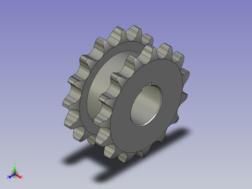 传动链轮16A15Z45D60h-A