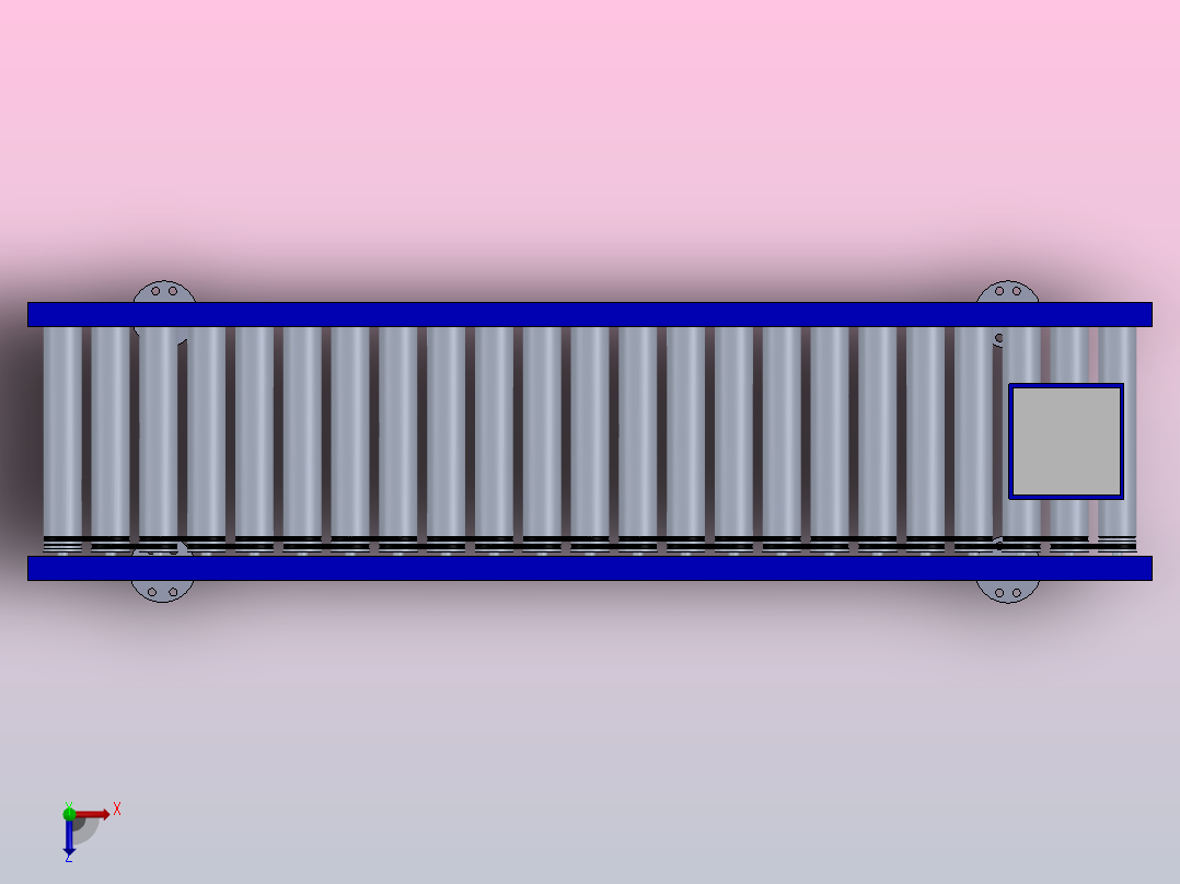 输送带-611俯视图