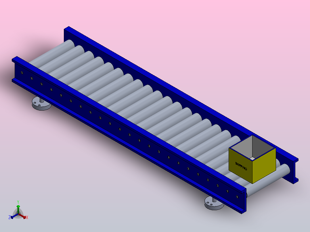 输送带-611正等轴测图