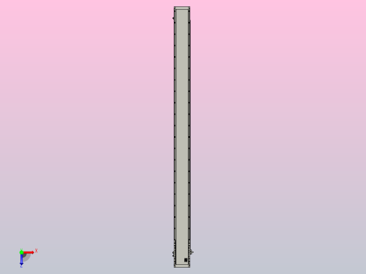 直驱直线电机轴TPA-LNP3-170-75C4-1-L2400-3-C-10-N3俯视缩略图