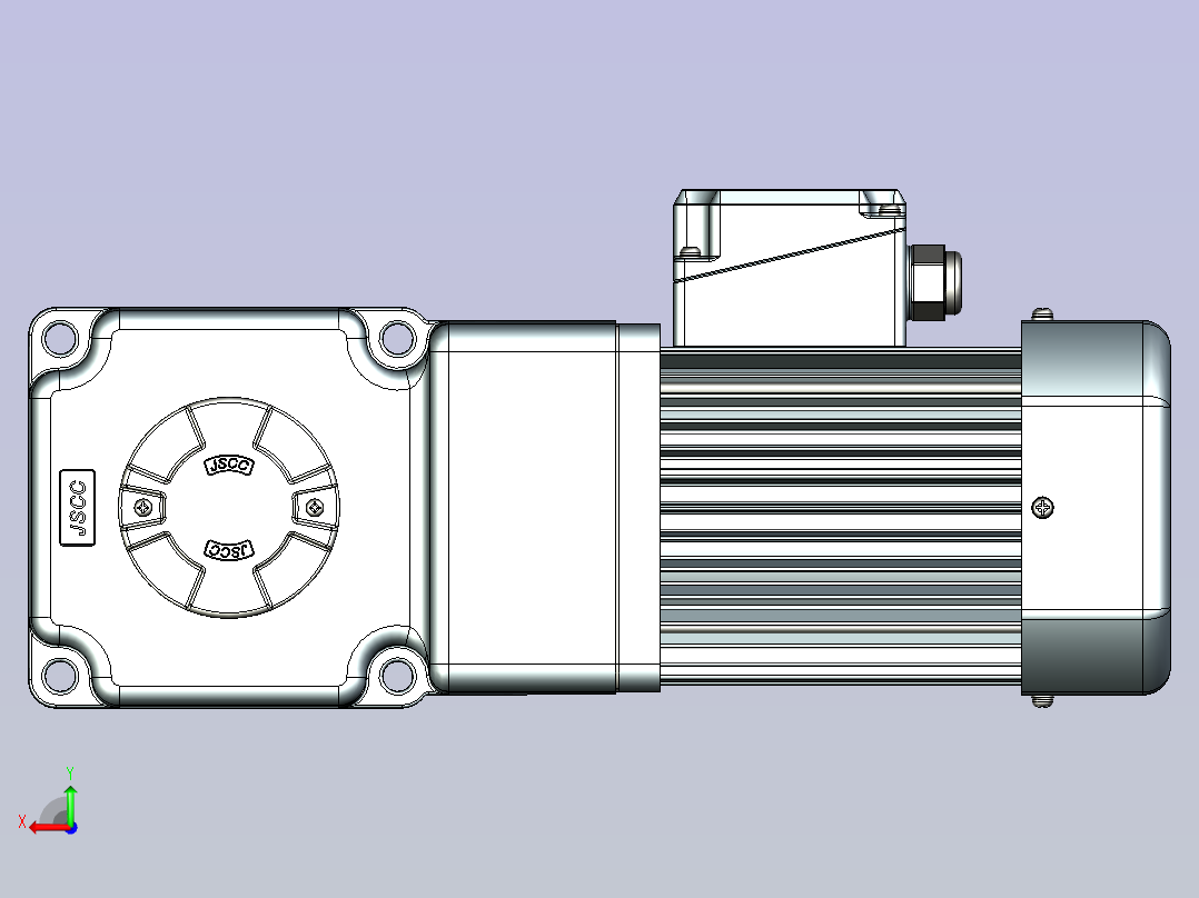 JSCC精研电机 s370rc-L后视图