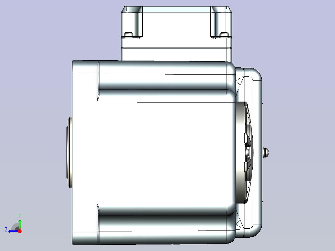 JSCC精研电机 s370rc-L右视图