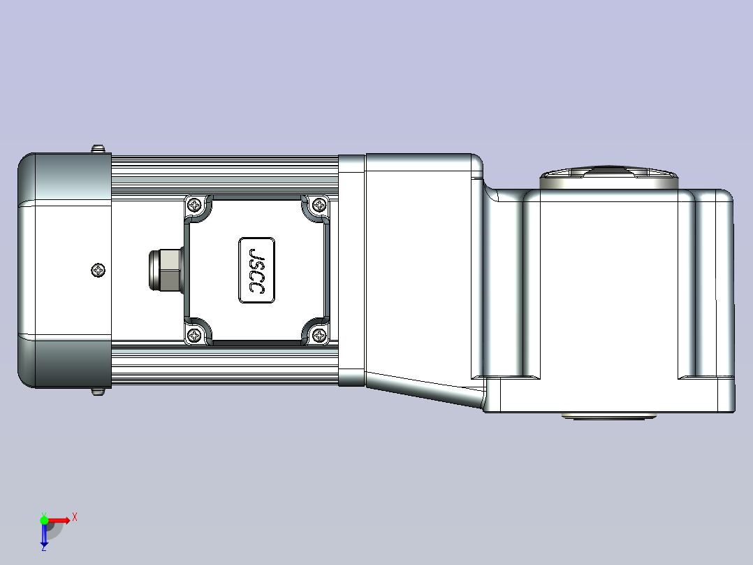 JSCC精研电机 s370rc-L俯视图