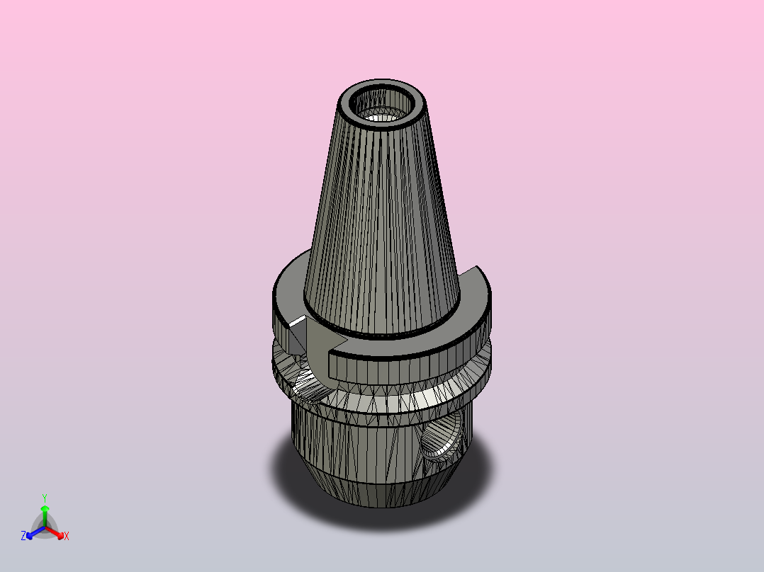 BT40-EM20-63喷嘴主视图