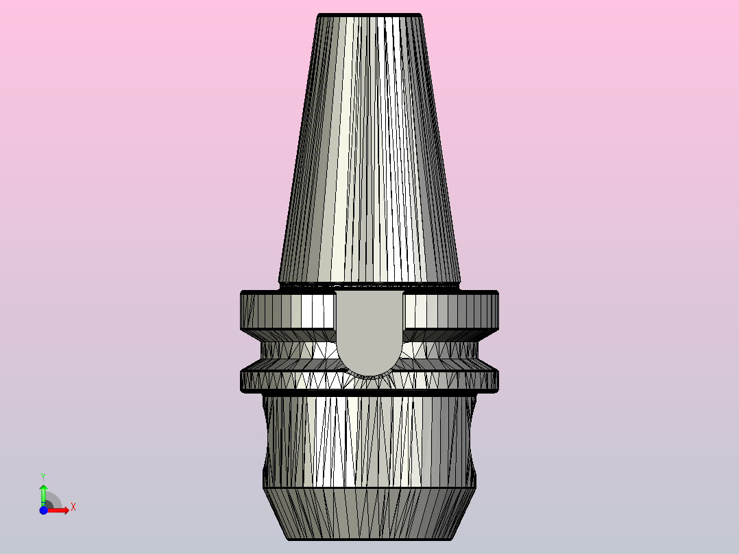 BT40-EM20-63喷嘴前视图