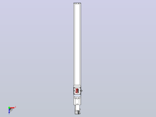 滚珠丝杠直线轴带导轨全封闭TPA-HCR-65S-1610C-L700-M-Y-P10-N3俯视缩略图
