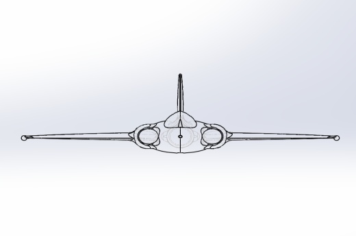 2026法国战斗机“飓风2号”造型3D图纸 STEP格式缩略图