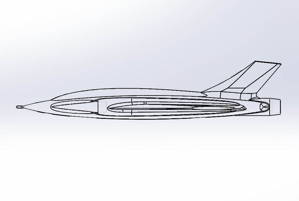 2026法国战斗机“飓风2号”造型3D图纸 STEP格式