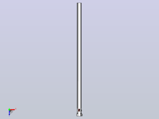 皮带直线轴半封闭可选导轨TPA-HNB-120D-110-L2900-LP-Y-P40-N3俯视缩略图