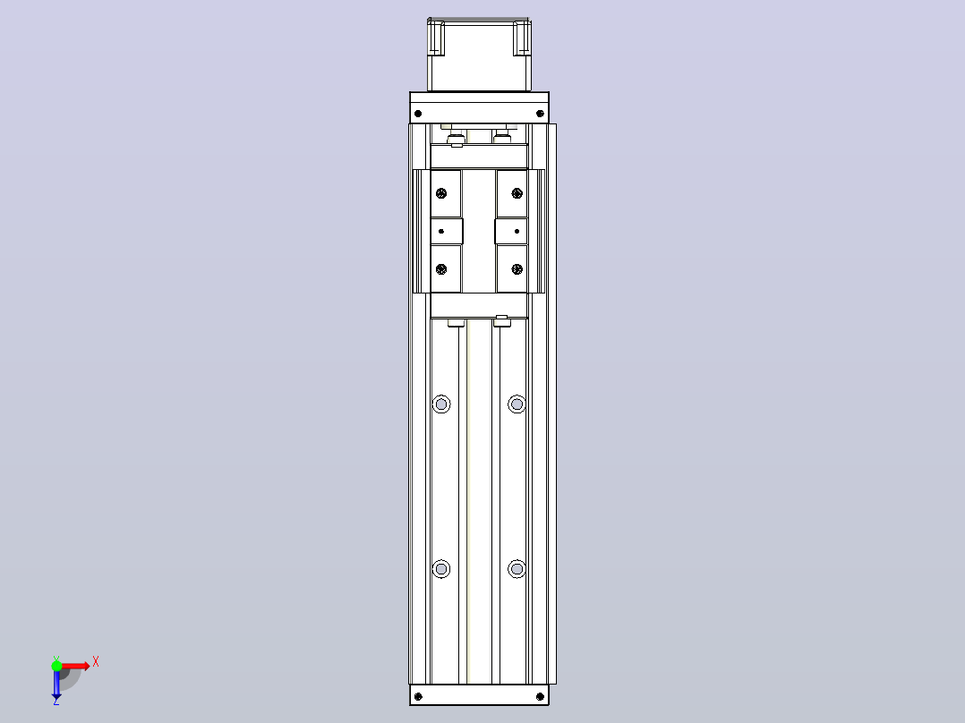钢基模组TPA-KSR-8610C-340A1-MP-H0S0俯视图