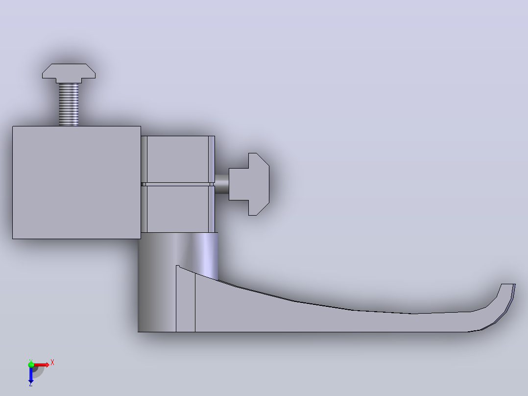 BOSCHREXROTH[使用统一钥匙锁定滑动门]俯视图