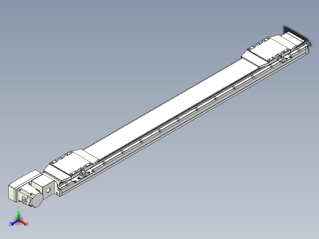 皮带直线轴双滑块型TPA-GCBS-120-P70-L425-QL-M20-N3主视图
