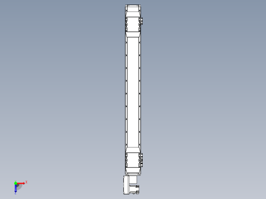 皮带直线轴双滑块型TPA-GCBS-120-P70-L425-QL-M20-N3俯视缩略图