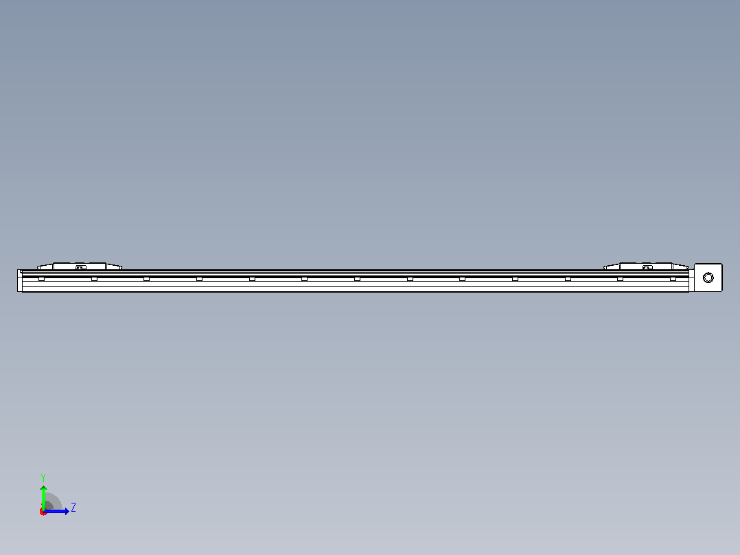 皮带直线轴双滑块型TPA-GCBS-150-P80-L675-DL-M75-N3左视图