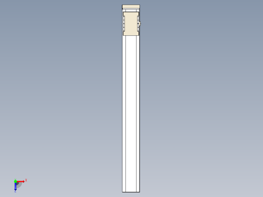 滚珠丝杠直线轴带导轨全封闭TPA-HCR-220D-3210C-L1950-MP-C-P1K-N3俯视缩略图