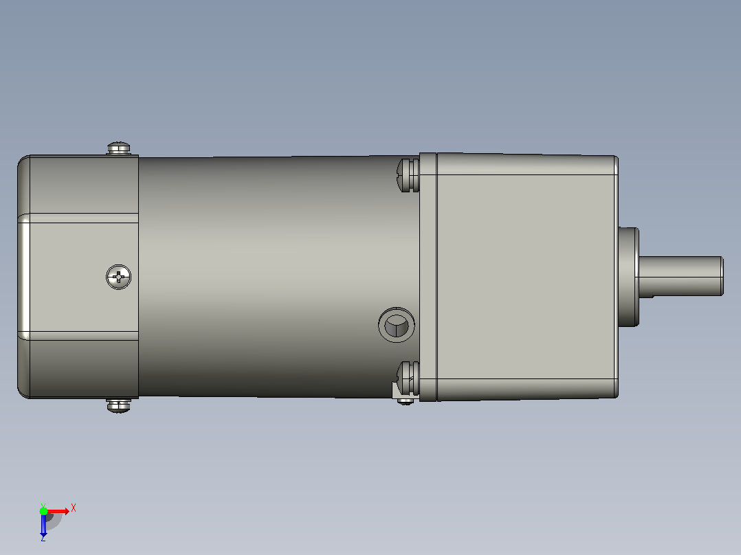 交流减速机5IK90RGU-CF(5GU3KB-200KB)俯视图