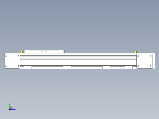 DMEB80-RTCR欧规同步带模组直线模组（电机右折直连）[DMEB80-L20S350-DT400-C2U-RTCR]左视缩略图