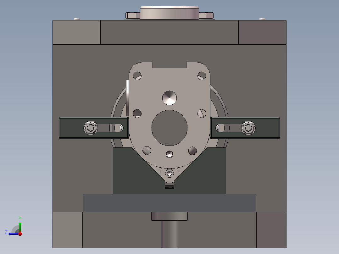 夹具三维图右视图