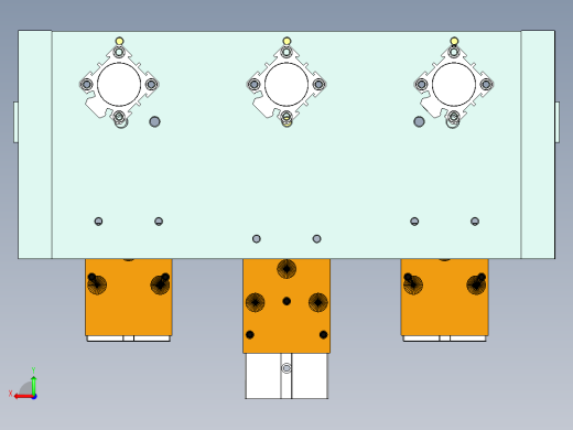 CNC高光钻切夹具UG10后视缩略图