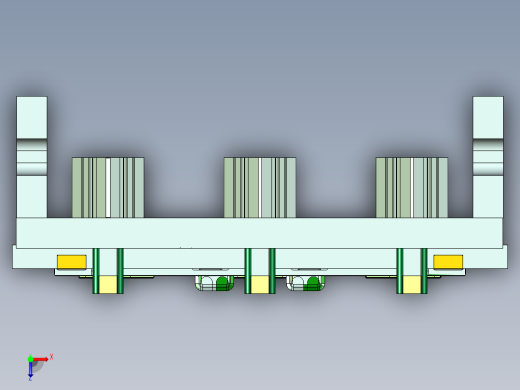 CNC高光钻切夹具UG10俯视缩略图
