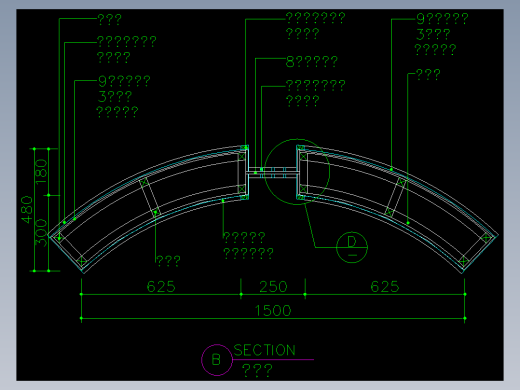 家装类CAD图块(五)-FH01080A