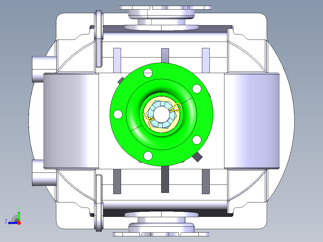 面包汽车主减速器及差速器设计含CAD图纸+CATIA三维模型+说右视图