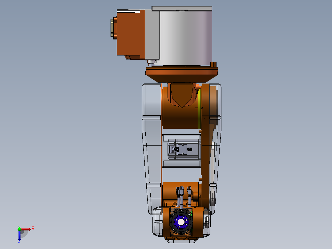 E762 3KG6轴机械手俯视图